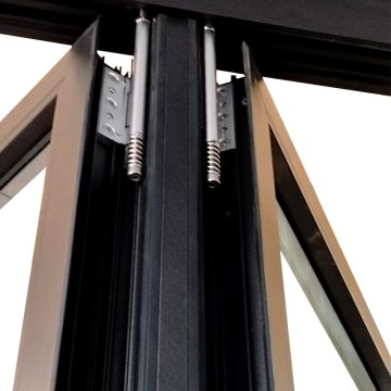 Thermal Break Aluminum Folding Door System TAFD70 | Terrace Application